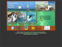 Tablet Screenshot of floridakeysfishingreports.com